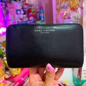 Marc Jacob Black Leather Wallet